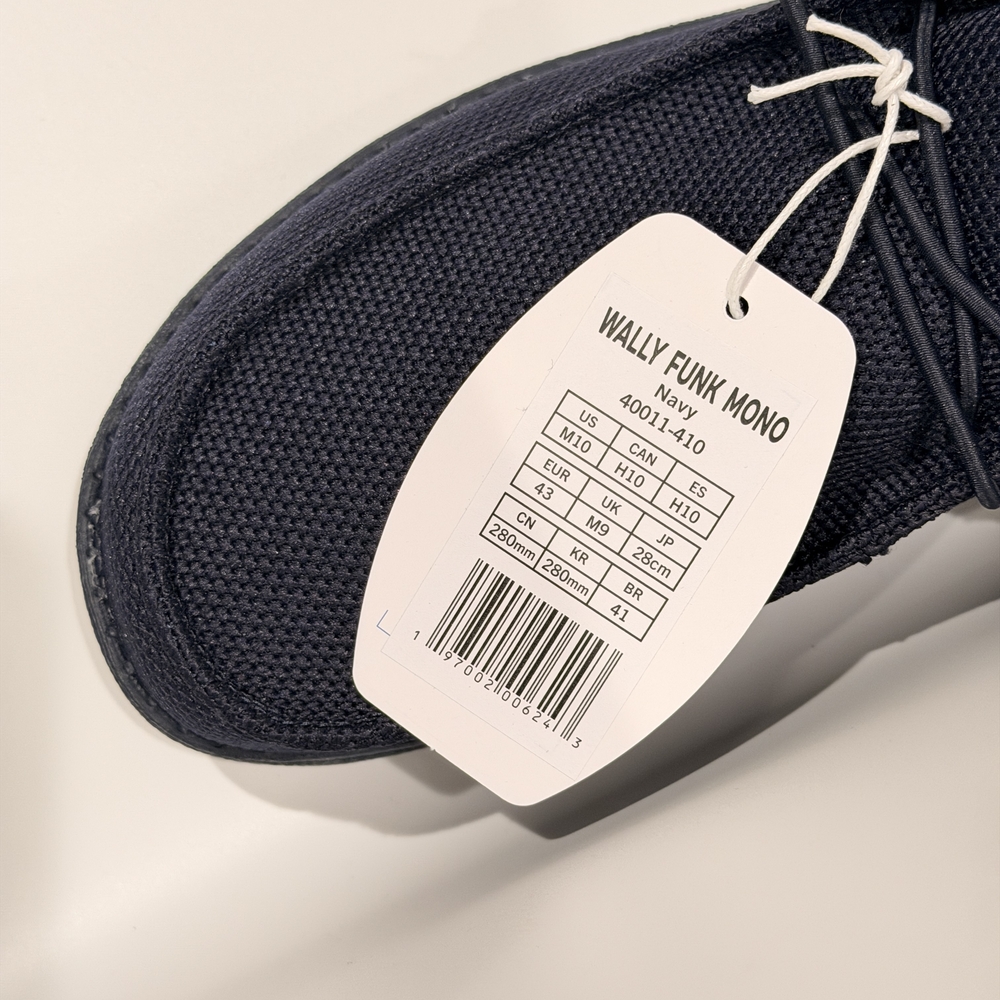 Hey Dude Men's Wally Funk Mono Shoe Navy Blue - Picture 5 of 5